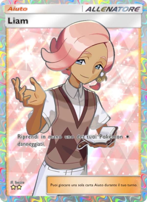 Liam 191/239 — Celestial Guardians (Italian Pokémon TCG card)
