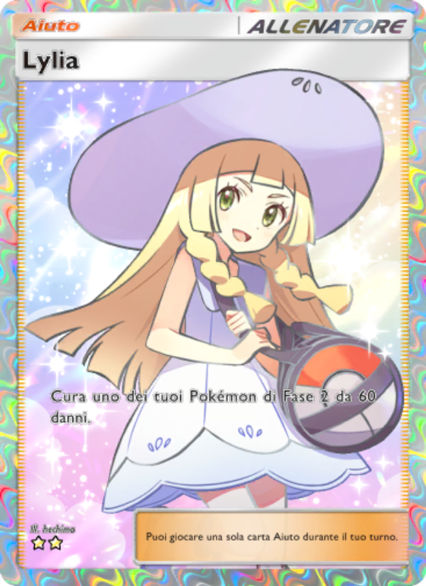 Lylia 197/239 — Celestial Guardians (Italian Pokémon TCG card)