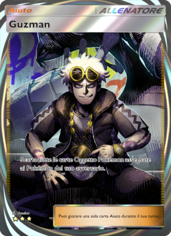 Guzman 208/239 — Celestial Guardians (Italian Pokémon TCG card)
