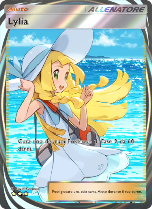 Lylia 209/239 — Celestial Guardians (Italian Pokémon TCG card)