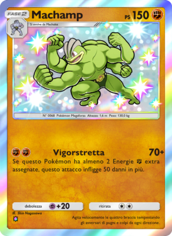 Machamp 225/239 — Celestial Guardians (Italian Pokémon TCG card)