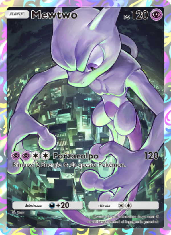 Mewtwo 010/73 — Promos-A (Italian Pokémon TCG card)