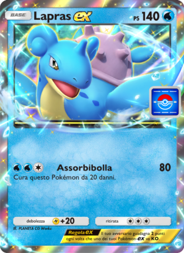Lapras-ex 014/73 — Promos-A (Italian Pokémon TCG card)