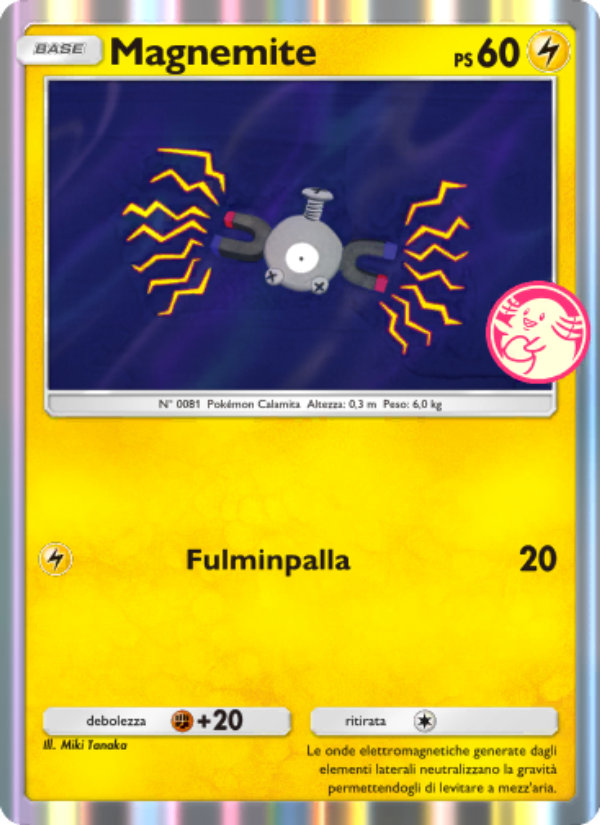 Magnemite 024/73 — Promos-A (Italian Pokémon TCG card)