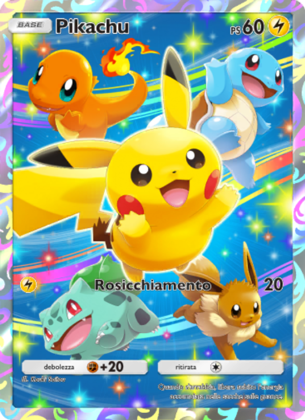 Pikachu 026/73 — Promos-A (Italian Pokémon TCG card)