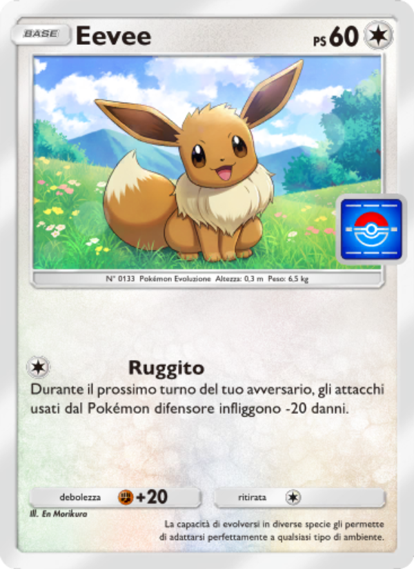Eevee 030/73 — Promos-A (Italian Pokémon TCG card)