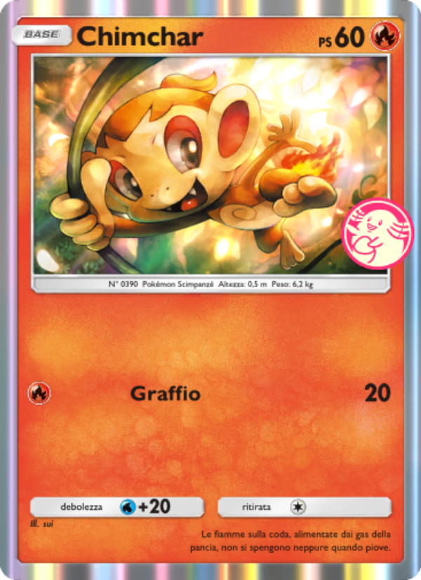 Chimchar 040/73 — Promos-A (Italian Pokémon TCG card)
