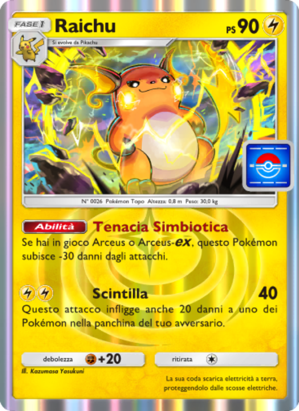 Raichu 044/73 — Promos-A (Italian Pokémon TCG card)