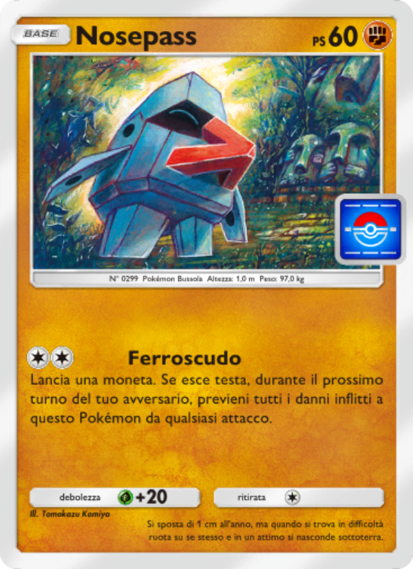 Nosepass 045/73 — Promos-A (Italian Pokémon TCG card)
