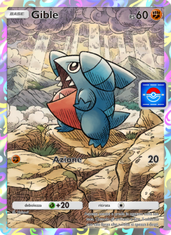 Gible 046/73 — Promos-A (Italian Pokémon TCG card)