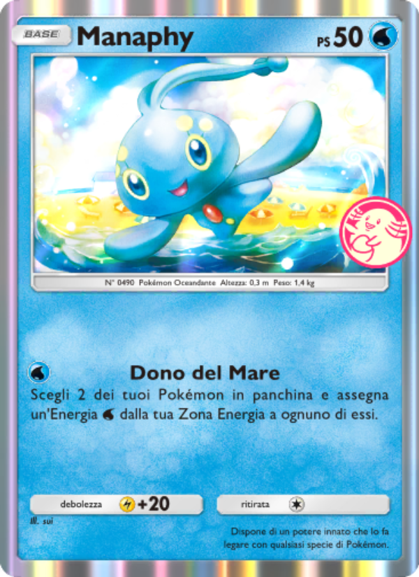 Manaphy 048/73 — Promos-A (Italian Pokémon TCG card)