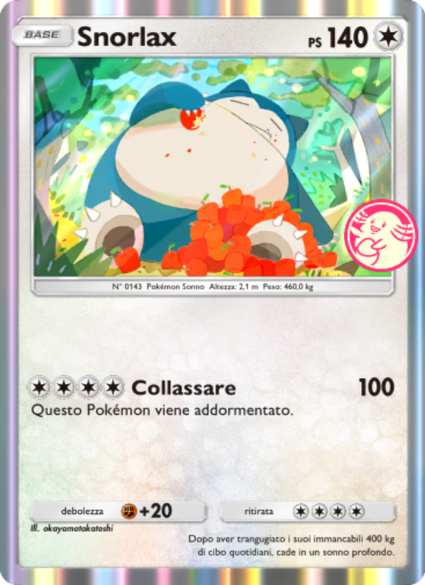 Snorlax 049/73 — Promos-A (Italian Pokémon TCG card)