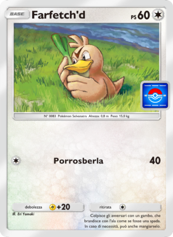Farfetch'd 062/73 — Promos-A (Italian Pokémon TCG card)