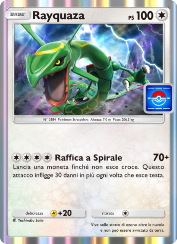 Rayquaza 063/73 — Promos-A (Italian Pokémon TCG card)