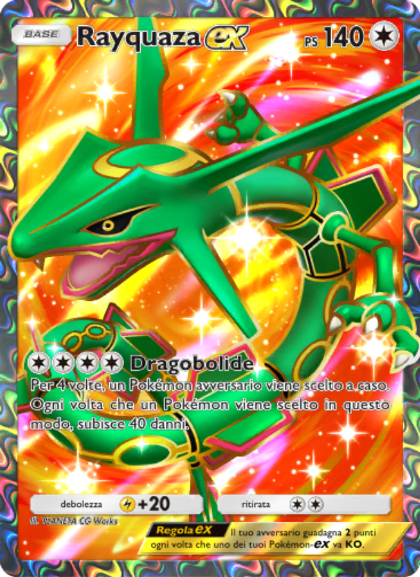 Rayquaza-ex 065/73 — Promos-A (Italian Pokémon TCG card)