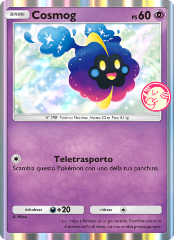 Cosmog 067/73 — Promos-A (Italian Pokémon TCG card)