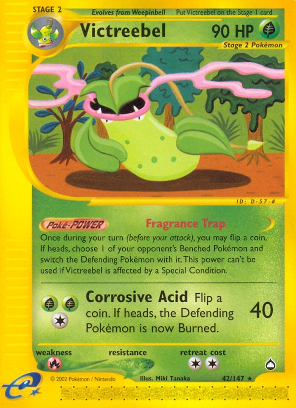 Victreebel 030 — Aquapolis (Italian Pokémon TCG card)