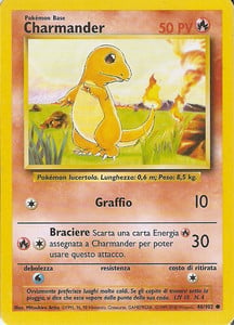 Charmander 069 — Base Set 2 (Italian Pokémon TCG card)