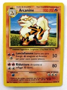 Arcanine 023/102 — Base Set (Italian Pokémon TCG card)