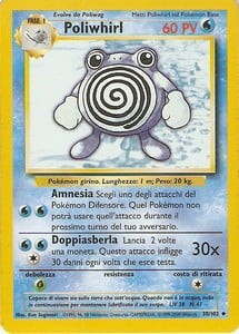 Poliwhirl 038/102 — Base Set (Italian Pokémon TCG card)