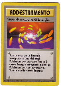 Super-Rimozione di Energia 079/102 — Base Set (Italian Pokémon TCG card)