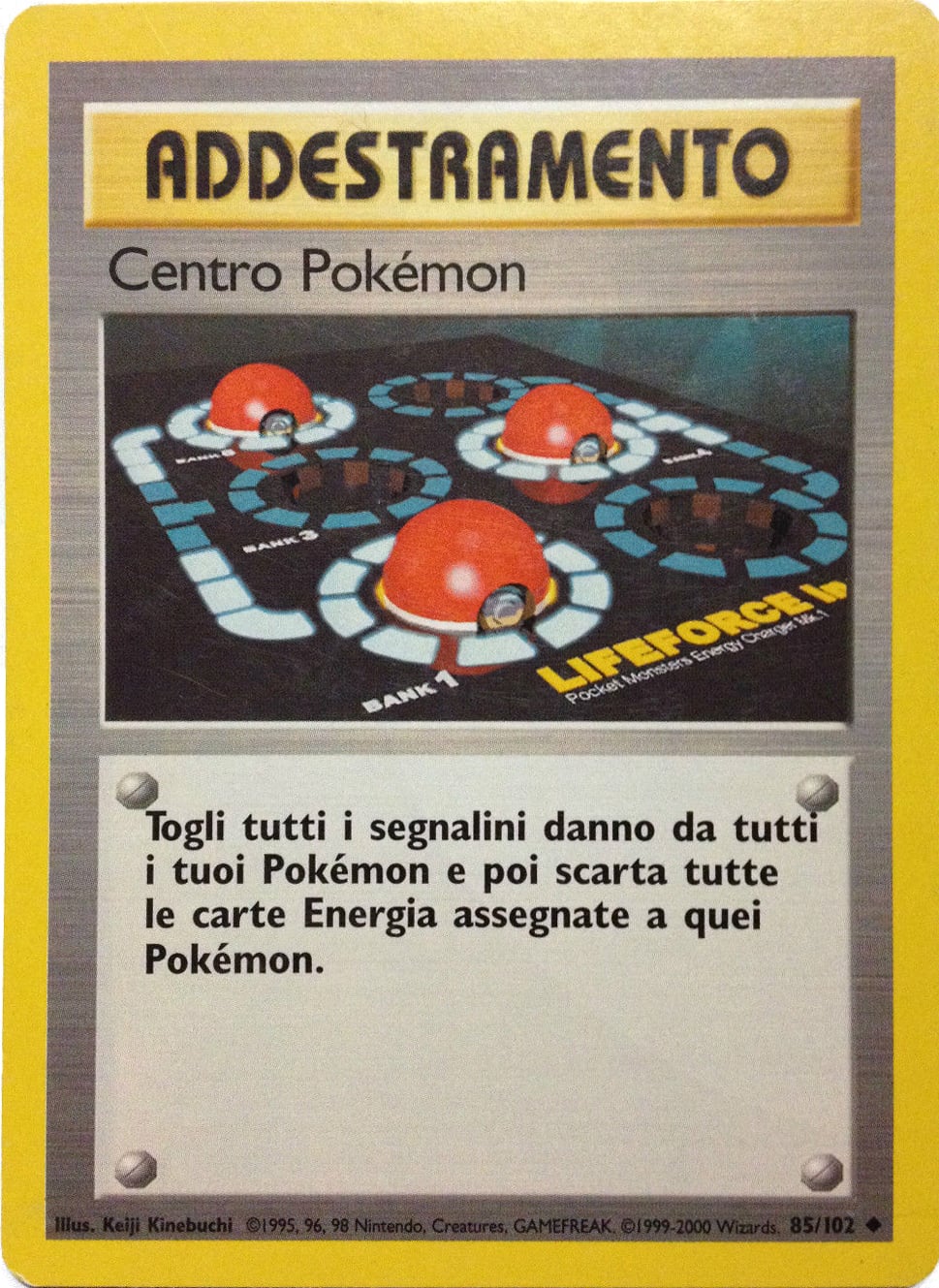Centro Pokémon 085/102 — Base Set (Italian Pokémon TCG card)