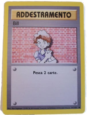 Bill 091/102 — Base Set (Italian Pokémon TCG card)