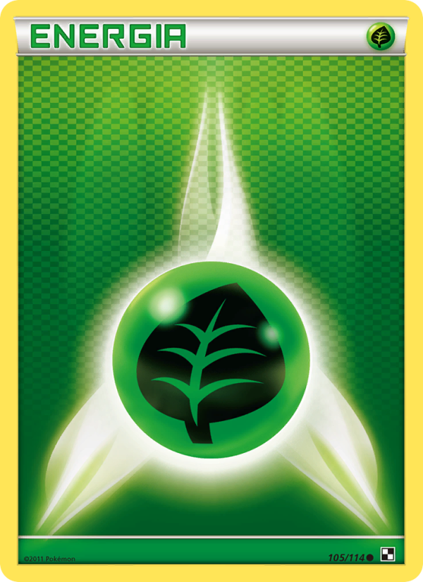 Energia Erba 105/115 — Black & White (Italian Pokémon TCG card)