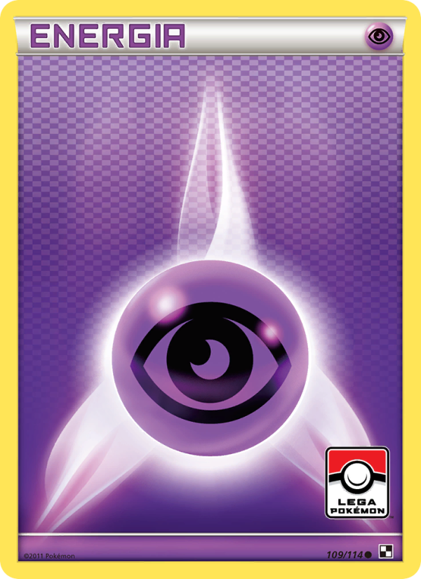 Energia Psiche 109/115 — Black & White (Italian Pokémon TCG card)
