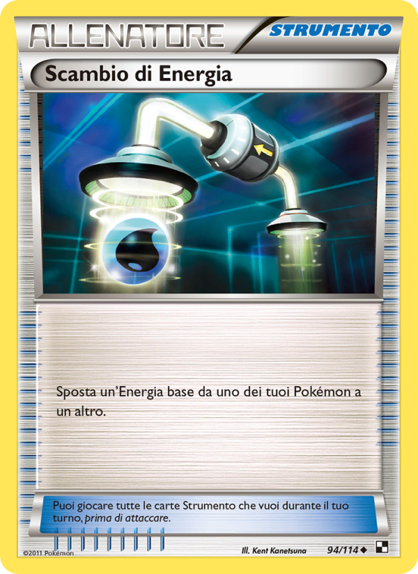 Scambio di Energia 094/115 — Black & White (Italian Pokémon TCG card)