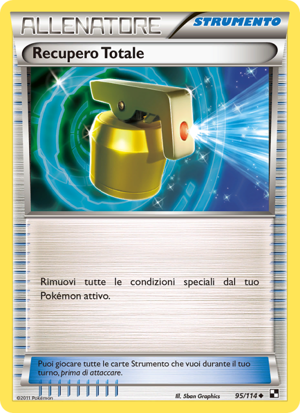 Recupero Totale 095/115 — Black & White (Italian Pokémon TCG card)