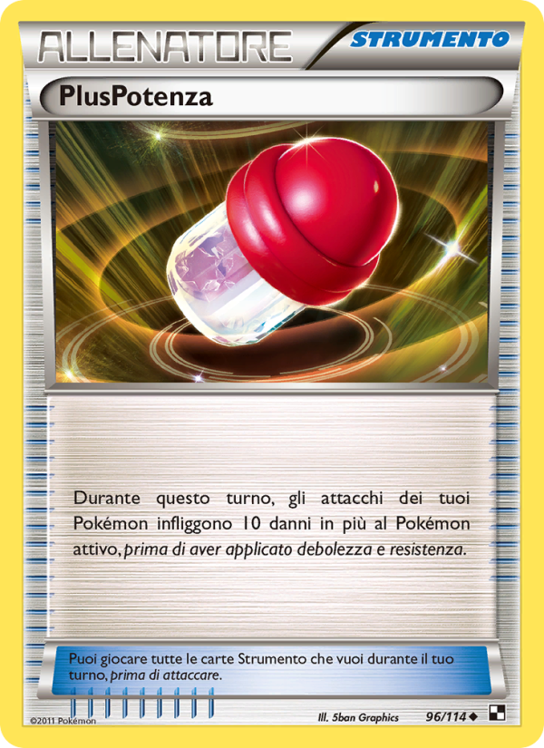 PlusPotenza 096/115 — Black & White (Italian Pokémon TCG card)