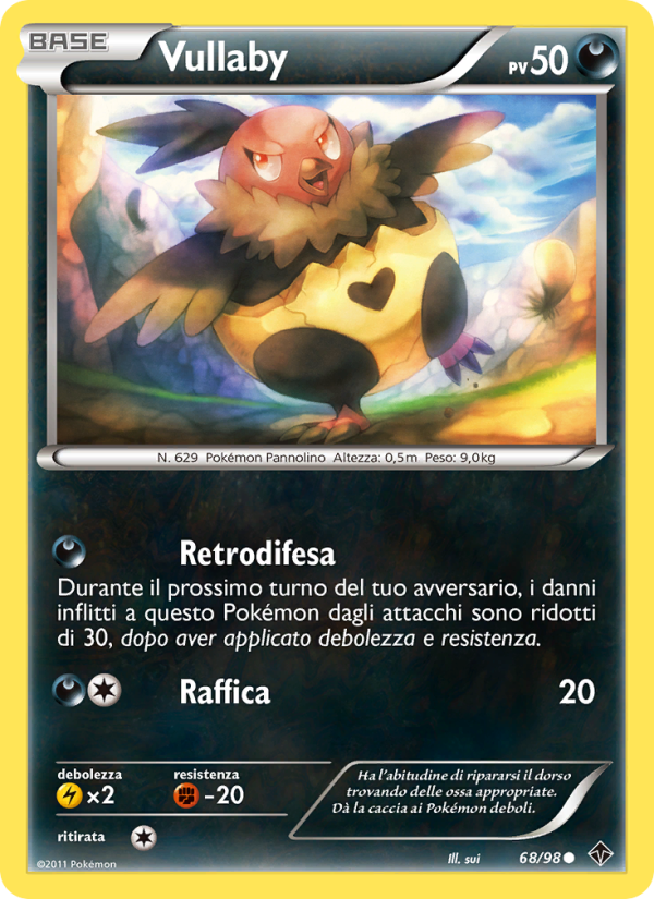 Vullaby 068/98 — Emerging Powers (Italian Pokémon TCG card)