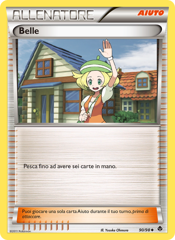Belle 090/98 — Emerging Powers (Italian Pokémon TCG card)