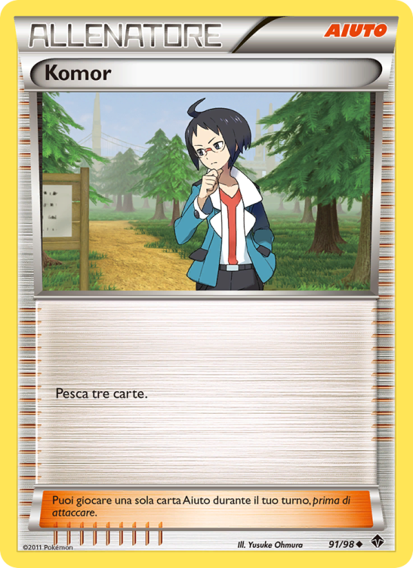 Komor 091/98 — Emerging Powers (Italian Pokémon TCG card)