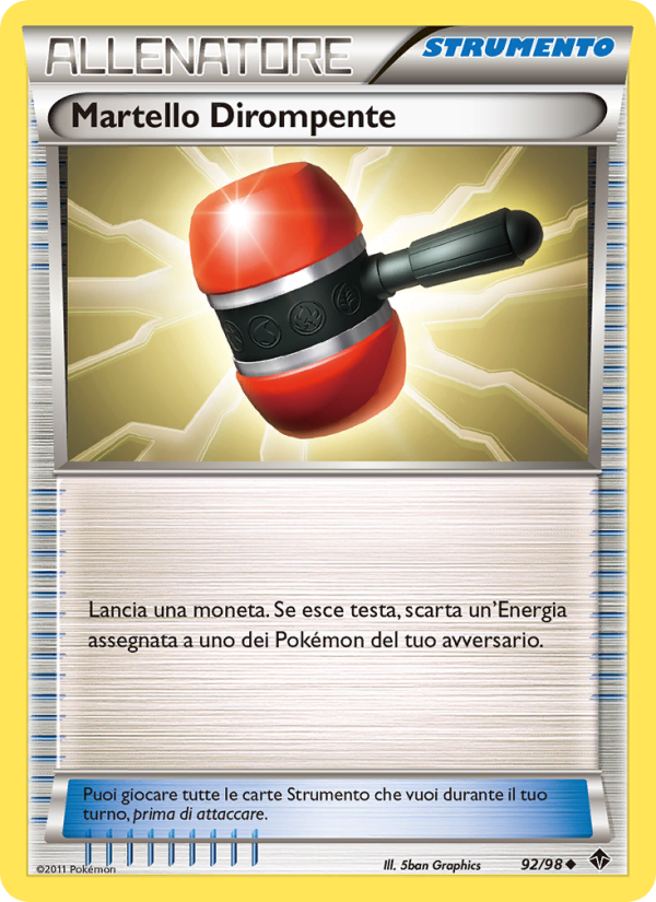 Martello Dirompente 092/98 — Emerging Powers (Italian Pokémon TCG card)
