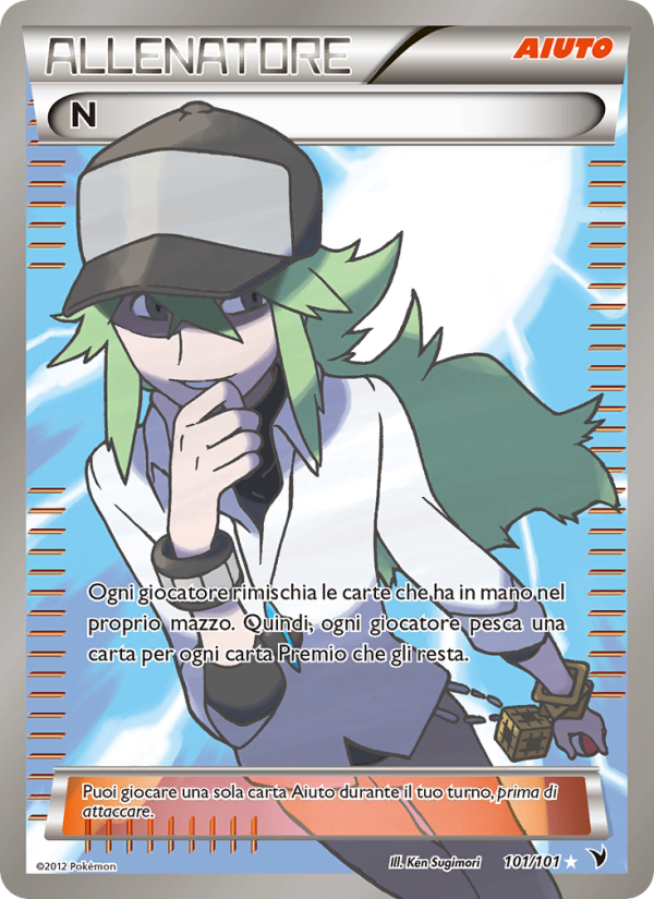 N 101/102 — Noble Victories (Italian Pokémon TCG card)