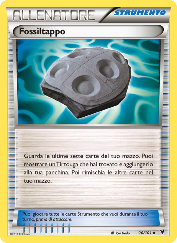 Fossiltappo 090/102 — Noble Victories (Italian Pokémon TCG card)