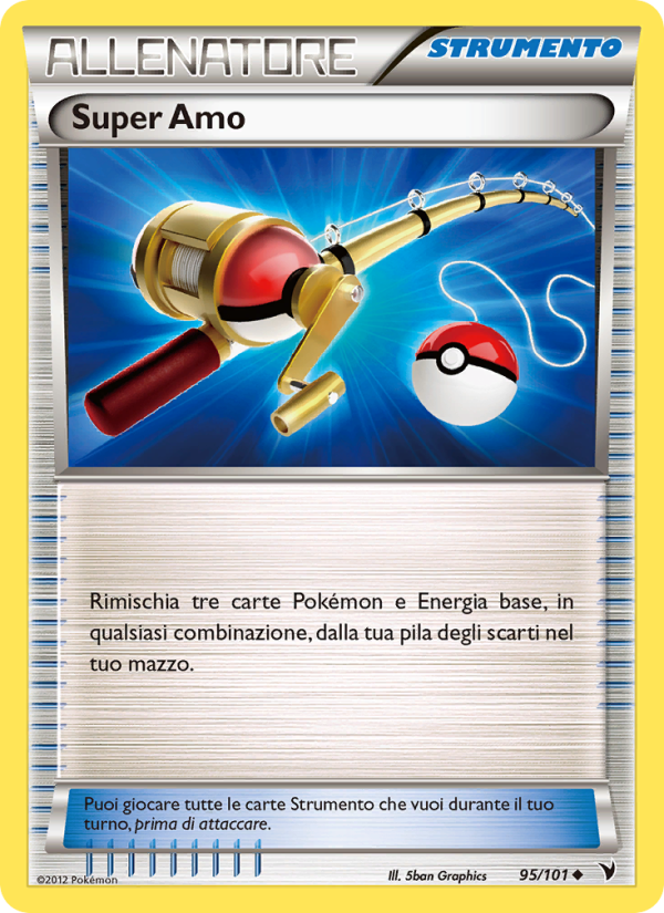 Super Amo 095/102 — Noble Victories (Italian Pokémon TCG card)