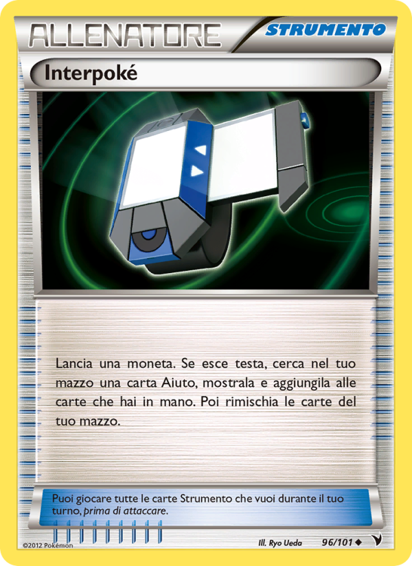 Interpoké 096/102 — Noble Victories (Italian Pokémon TCG card)