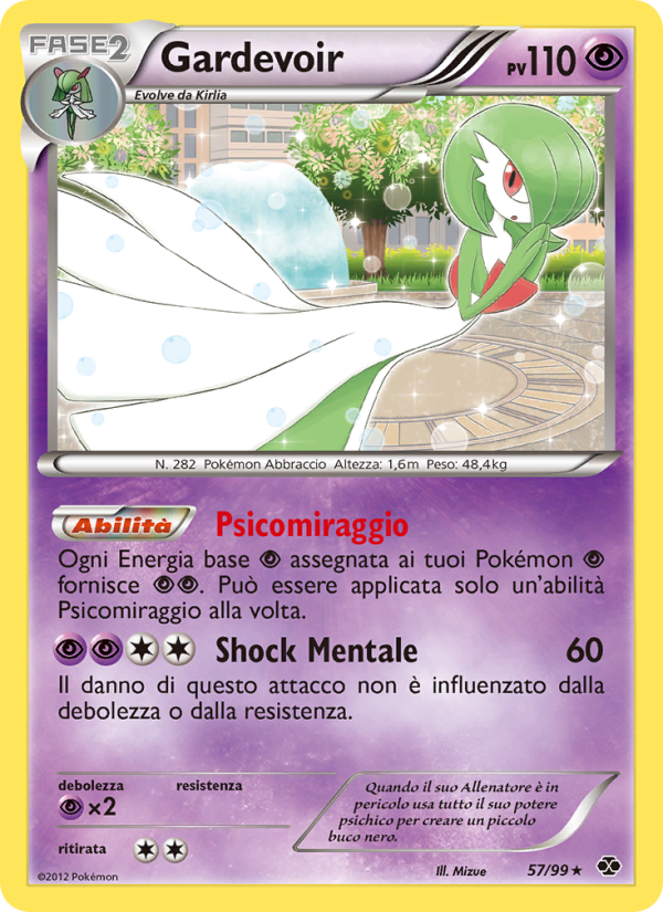 Gardevoir 057/103 — Next Destinies (Italian Pokémon TCG card)