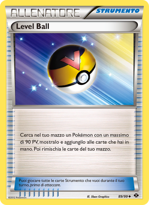 Level Ball 089/103 — Next Destinies (Italian Pokémon TCG card)
