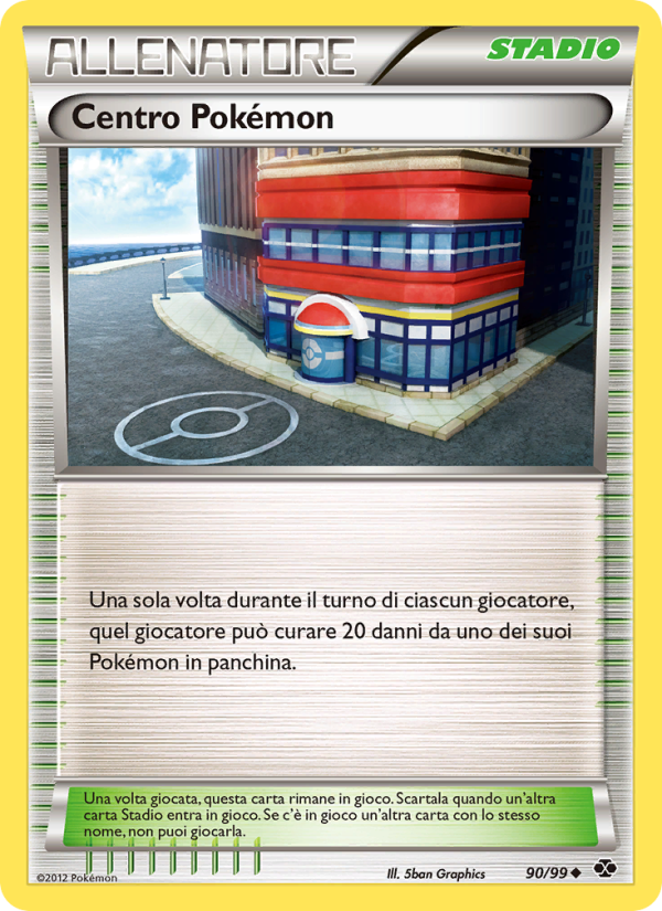Centro Pokémon 090/103 — Next Destinies (Italian Pokémon TCG card)
