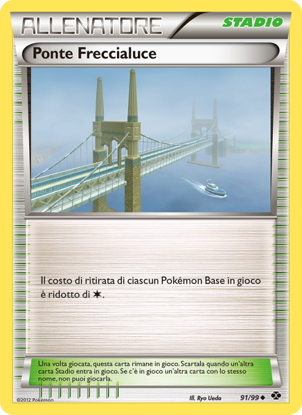 Ponte Freccialuce 091/103 — Next Destinies (Italian Pokémon TCG card)