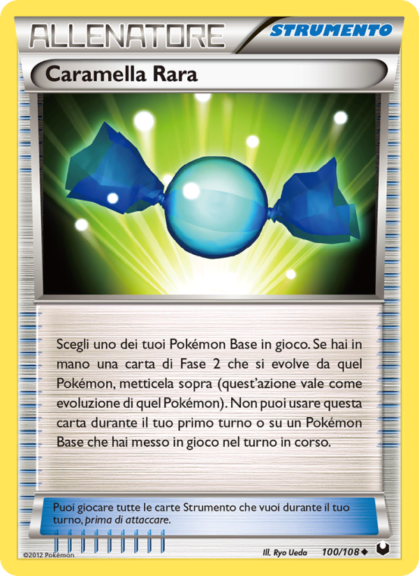 Caramella Rara 100/111 — Dark Explorers (Italian Pokémon TCG card)
