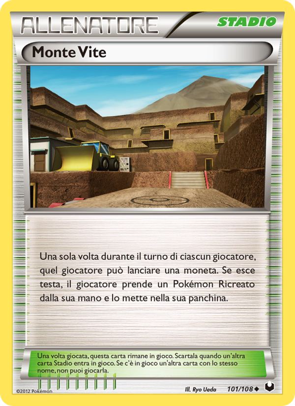 Monte Vite 101/111 — Dark Explorers (Italian Pokémon TCG card)