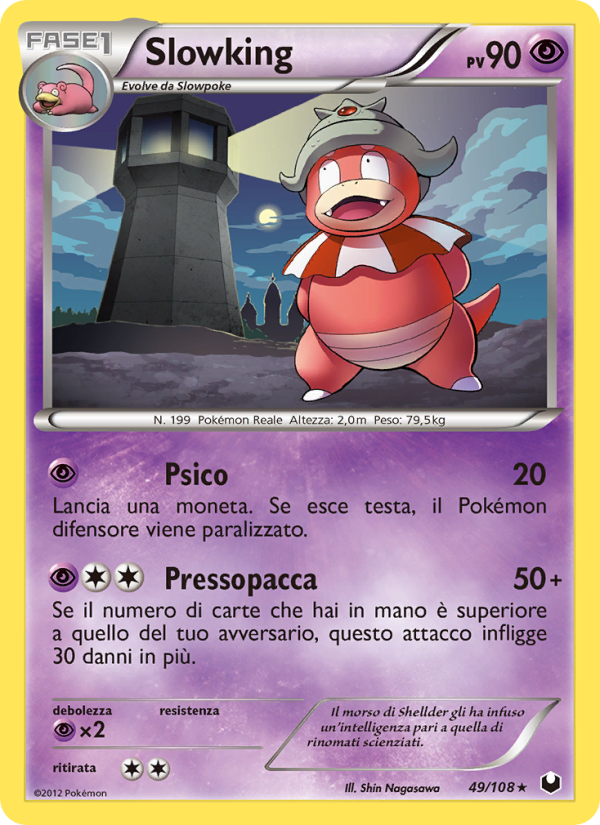 Slowking 049/111 — Dark Explorers (Italian Pokémon TCG card)