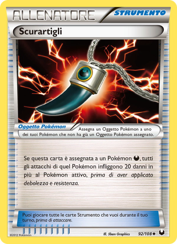 Scurartigli 092/111 — Dark Explorers (Italian Pokémon TCG card)