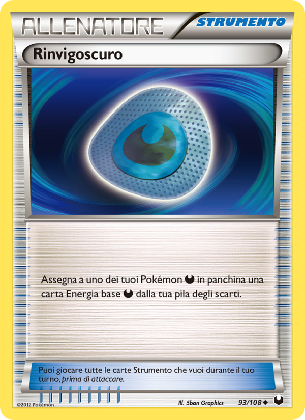 Rinvigoscuro 093/111 — Dark Explorers (Italian Pokémon TCG card)