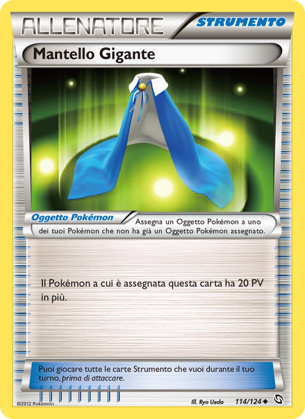 Mantello Gigante 114/128 — Dragons Exalted (Italian Pokémon TCG card)